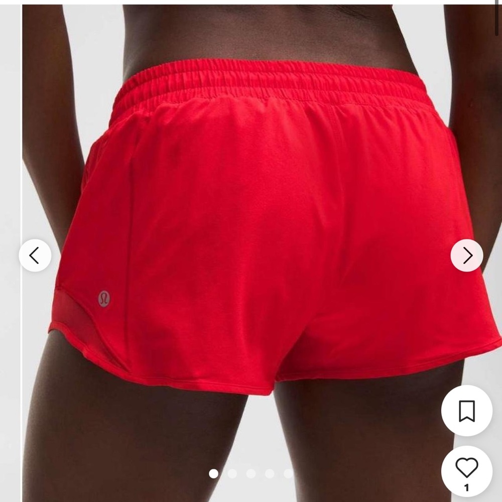 Lululemon Hotty Hot shorts